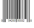 Barcode Image for UPC code 004200003328