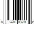 Barcode Image for UPC code 004200006602