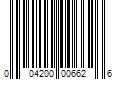 Barcode Image for UPC code 004200006626