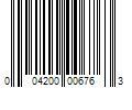 Barcode Image for UPC code 004200006763