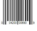 Barcode Image for UPC code 004200006909