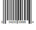 Barcode Image for UPC code 004200006954