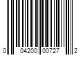 Barcode Image for UPC code 004200007272