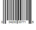 Barcode Image for UPC code 004200007715