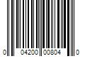 Barcode Image for UPC code 004200008040