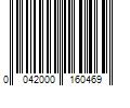 Barcode Image for UPC code 0042000160469