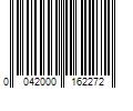 Barcode Image for UPC code 0042000162272