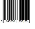 Barcode Image for UPC code 0042000355155