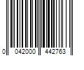 Barcode Image for UPC code 0042000442763