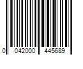 Barcode Image for UPC code 0042000445689