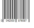 Barcode Image for UPC code 0042000876087