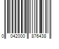 Barcode Image for UPC code 0042000876438