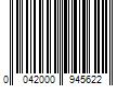 Barcode Image for UPC code 0042000945622