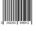 Barcode Image for UPC code 0042000945912