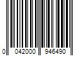 Barcode Image for UPC code 0042000946490