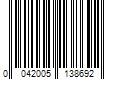 Barcode Image for UPC code 0042005138692