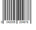 Barcode Image for UPC code 0042005204878