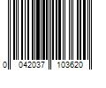 Barcode Image for UPC code 0042037103620