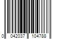 Barcode Image for UPC code 0042037104788