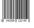 Barcode Image for UPC code 0042055222150