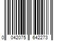 Barcode Image for UPC code 0042075642273