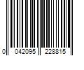 Barcode Image for UPC code 0042095228815