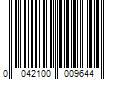 Barcode Image for UPC code 0042100009644