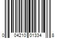 Barcode Image for UPC code 004210013348