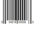 Barcode Image for UPC code 004216000083