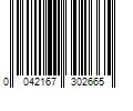 Barcode Image for UPC code 0042167302665