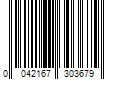 Barcode Image for UPC code 0042167303679