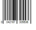 Barcode Image for UPC code 0042167305536