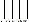 Barcode Image for UPC code 0042167393175