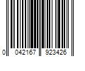 Barcode Image for UPC code 0042167923426