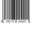 Barcode Image for UPC code 0042173004201