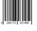 Barcode Image for UPC code 0042173031450