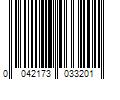 Barcode Image for UPC code 0042173033201