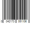 Barcode Image for UPC code 0042173051106