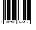 Barcode Image for UPC code 0042186625172