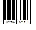 Barcode Image for UPC code 0042187541143