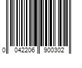 Barcode Image for UPC code 0042206900302