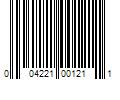 Barcode Image for UPC code 004221001211