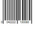 Barcode Image for UPC code 0042222130080