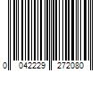 Barcode Image for UPC code 0042229272080