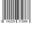 Barcode Image for UPC code 0042229272868