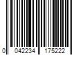 Barcode Image for UPC code 0042234175222