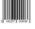 Barcode Image for UPC code 0042237009036