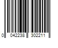 Barcode Image for UPC code 0042238302211