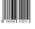 Barcode Image for UPC code 0042238312210