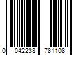 Barcode Image for UPC code 0042238781108